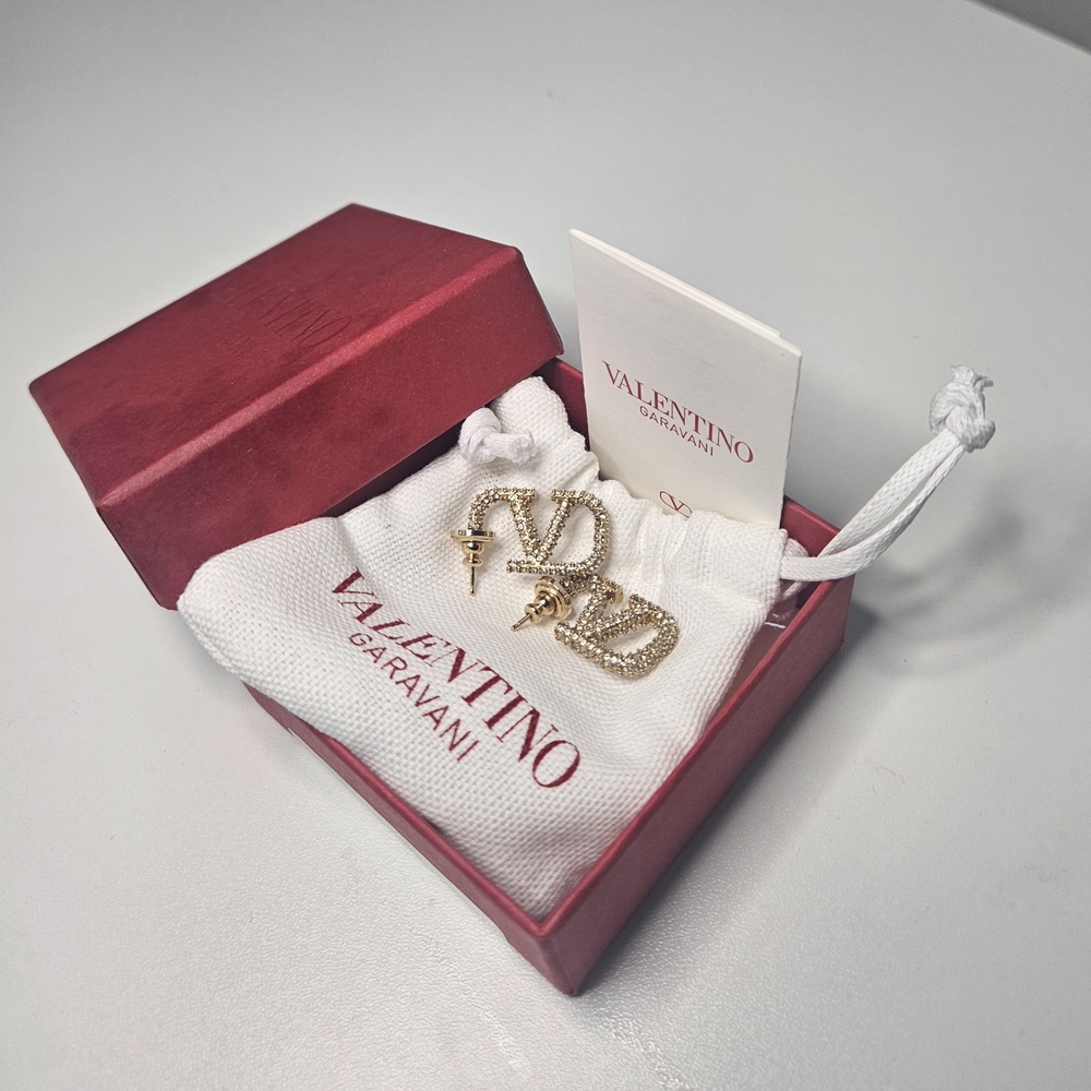 Valentino Garavani Gold Earrings